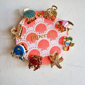 Piper K Sea Ocean Life  Small Hair Clips x 8